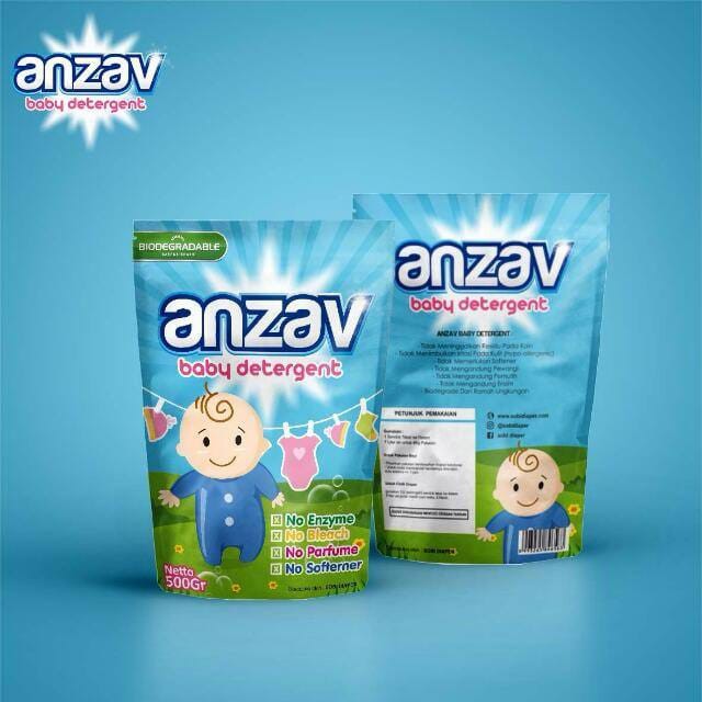 ANZAV soft Baby Detergent - Deterjen Clodi