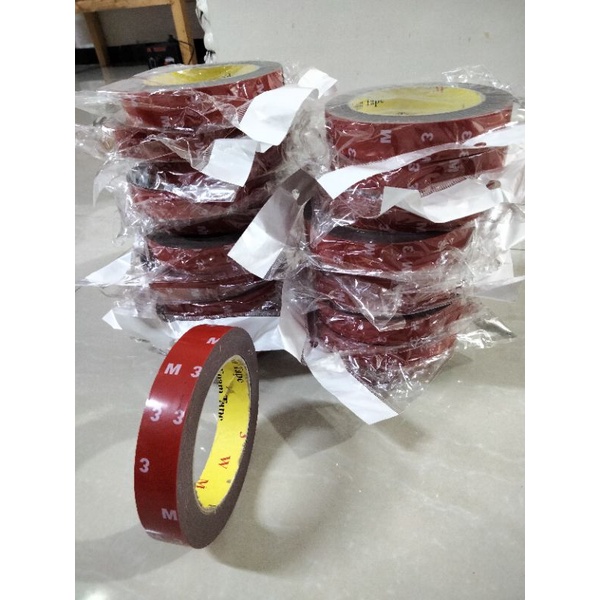 

double tape / lem bolak balik/ perekat 3 m