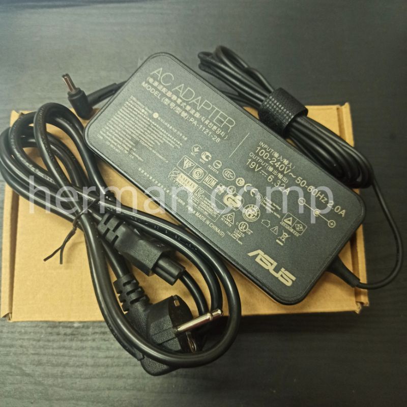 Original Adaptor/Charger Laptop ASUS A570Z F570Z K570Z R570Z 19V 6.32A DC 4.5*3.0mm 120W