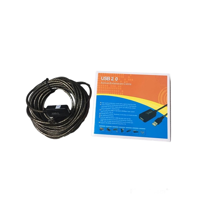 Kabel USB 2.0 Extension Active 15M Kabel Perpanjangan USB 15 Meter Aktif - XBT