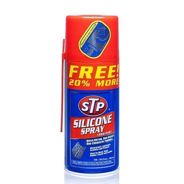 STP Silicone Spray Lubricant Pelumas Anti Karat Power Window 300ml