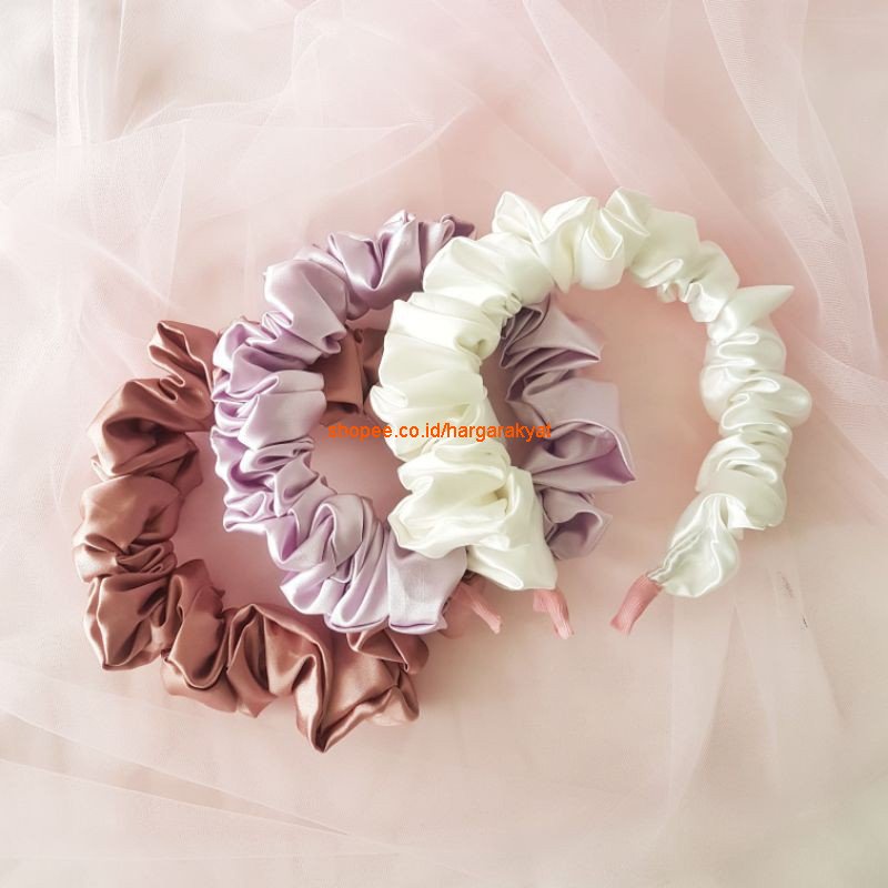 Nagita Bando Scrunchie Korea / Bando Rambut