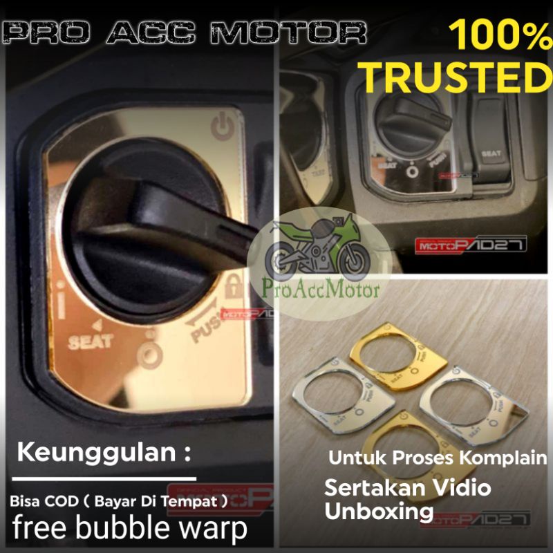 Garnish Cover kontak new VARIO 125 2023 vario 160 pcx 160 adv 160 Garnis keyless vario 160 Pcx 160 premium