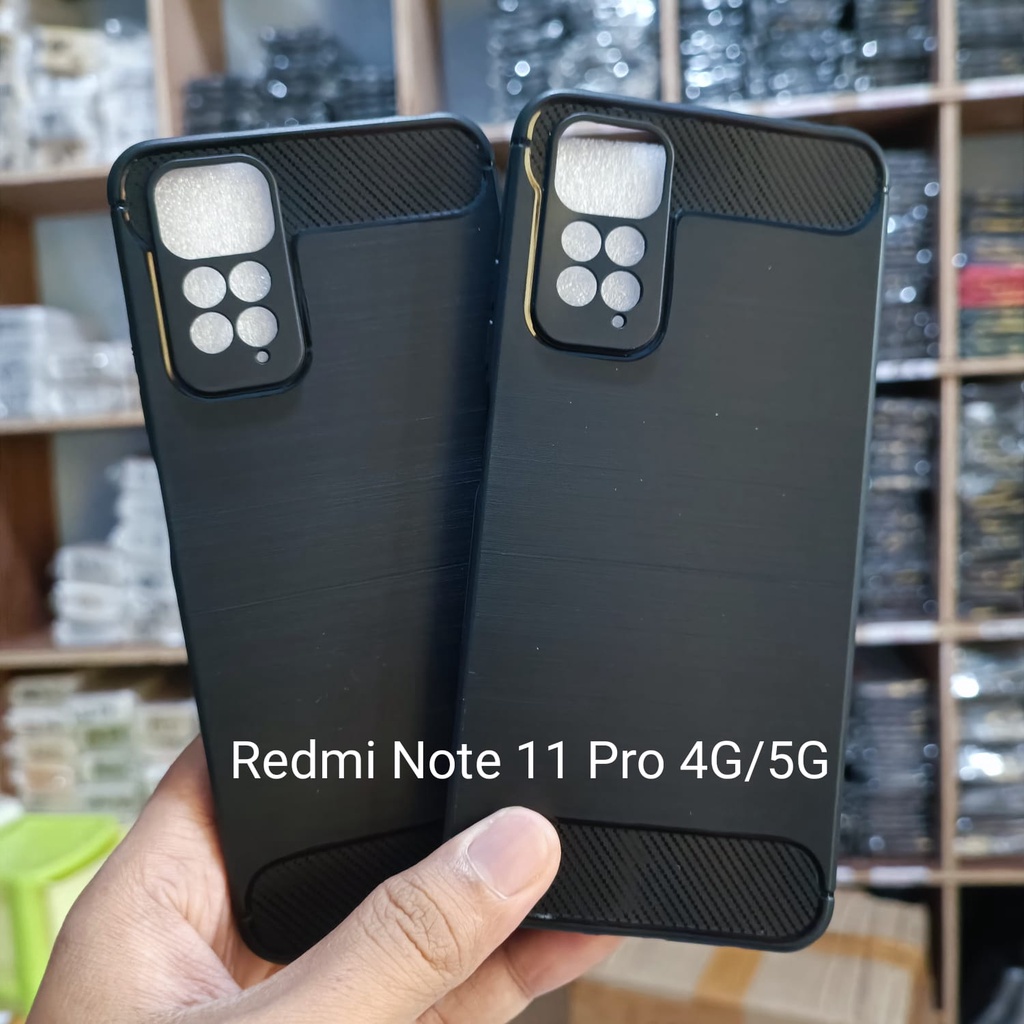 PROMO Soft Case XIAOMI REDMI NOTE 11 PRO 4G Case Ipaky Carbon Carbon Premium Softcase Rugged Armor Protek Camera For Redmi Note 11 Pro 5G