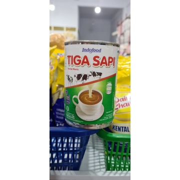 Susu TIGA SAPI 490g kaleng