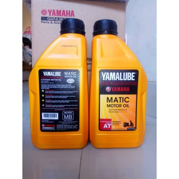 Oli mesin Yamalube matic 0,8ml buat motor Yamaha mio sporty,nouvo