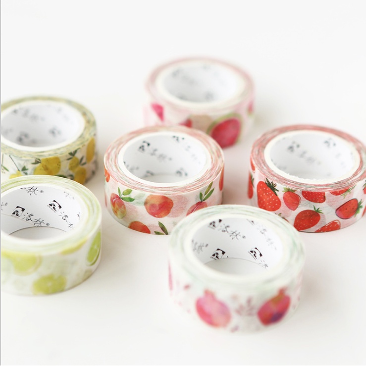 

SUMMER TIME art decor washi tape / isolasi masking tape motif