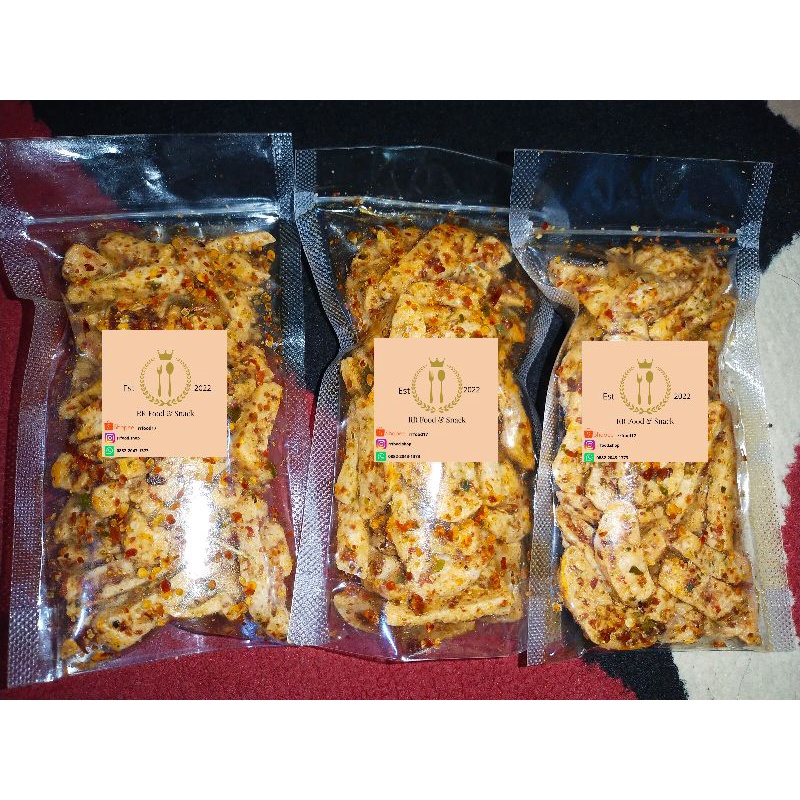

Basreng Pedas Daun Jeruk