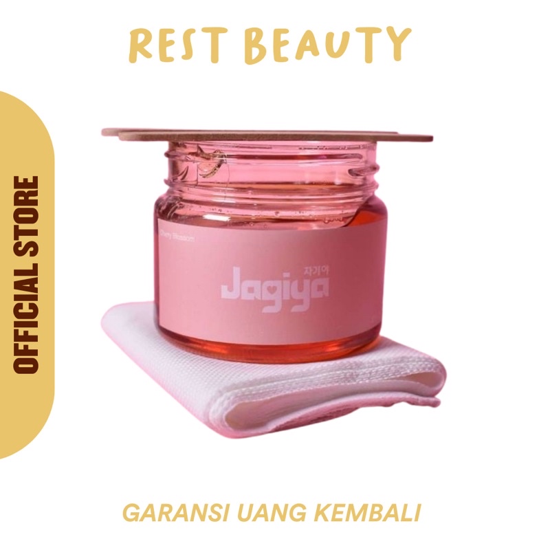 RESTBEAUTY - Jagiya Wax Sakura Cherry Blossom Waxing Kit / Sugar wax / Perontok Bulu / Penghilang bulu / Natural Sugar Wax BPOM