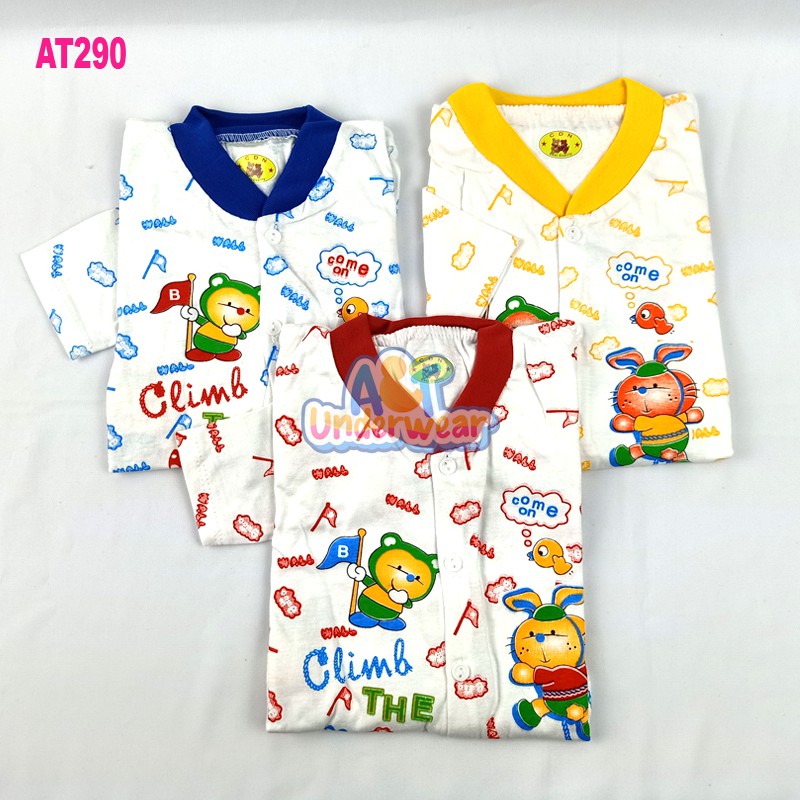 AT290-Setelan Baju Bayi Panjang CDN