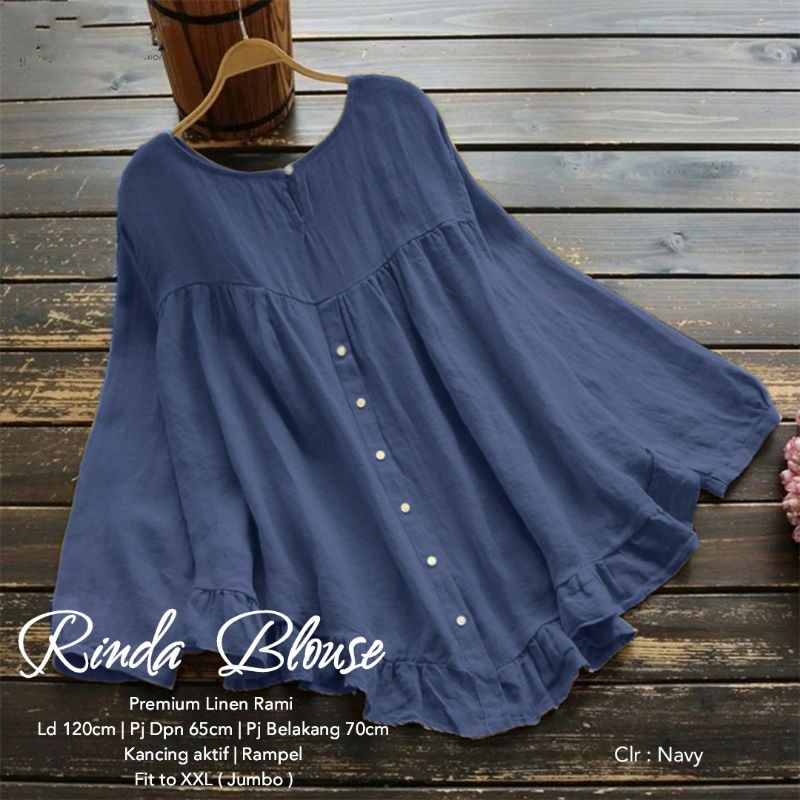 RINDA BLOUSE WANITA TERBARU