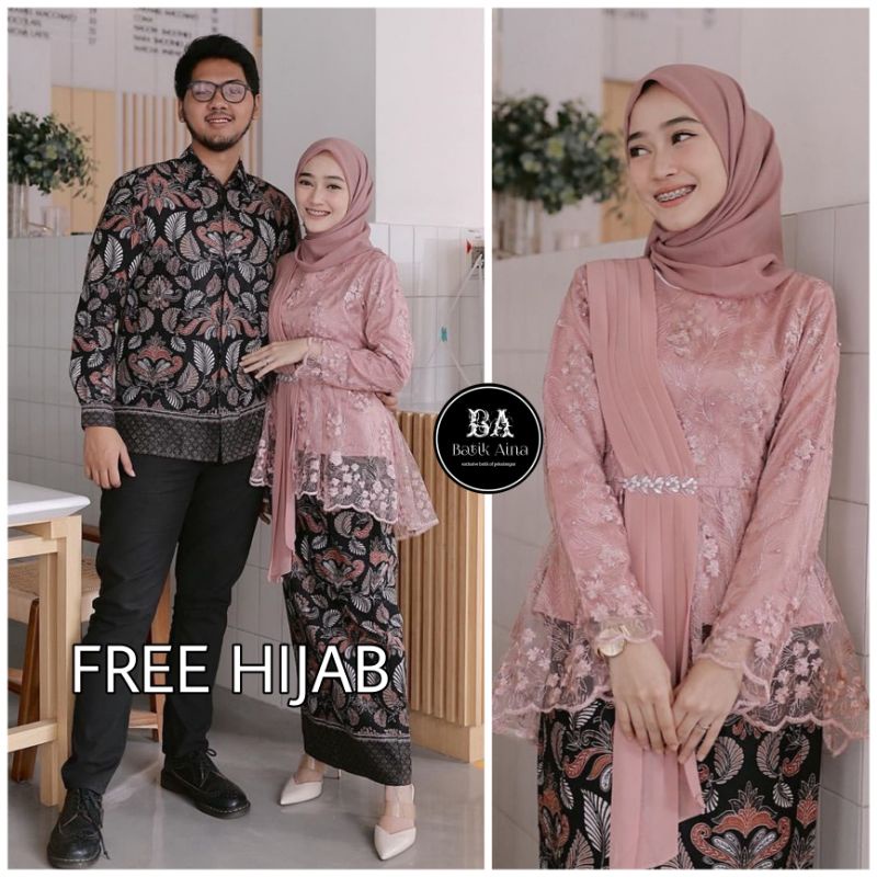 KEBAYA COUPLE MODERN KEBAYA LAMARAN WISUDA TUNANGAN KEBAYA KONDANGAN