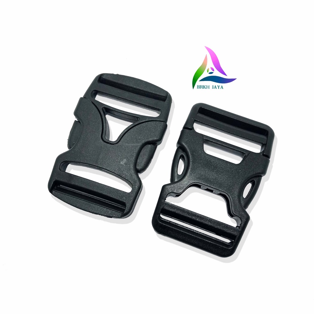 KUNCI SODOK TAS 3.8 CM / SLOT TAS PLASTIK BUCKLE POLYPROPLYNE