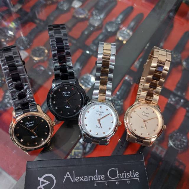 ALEXANDRE CHRISTIE AC 2835 LH JAM TANGAN wanita ORIGINAL GARANSI RESMI