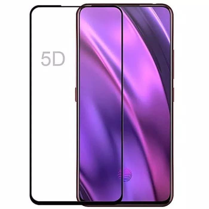 Oppo F11 Pro Tempered Glass 5D Full Cover Full Lem