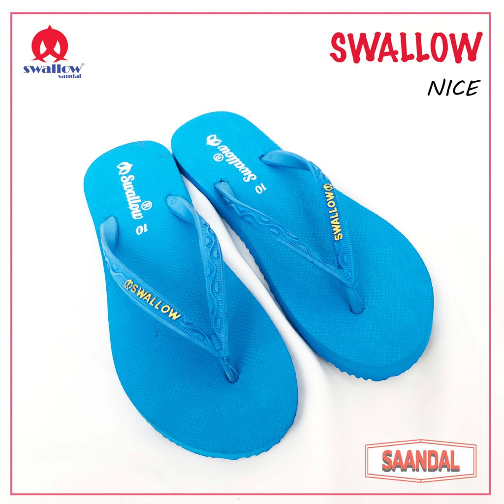 Grosir- Sandal Jepit Wanita Swallow Nice Wanita (ISI 6 PASANG)