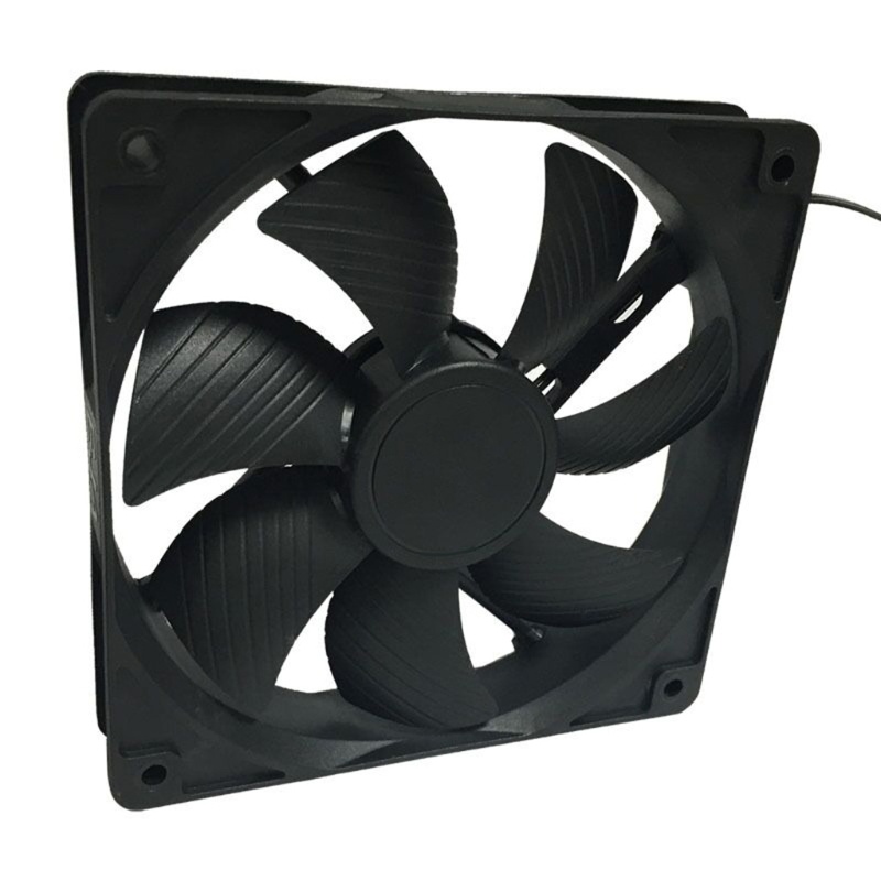 Bt 120mm Speeed Tinggi Chassis Cooling Fan Double Violent Fan 3000RPM 12V 0.5A Graphics Card Bracket Cooling Fan