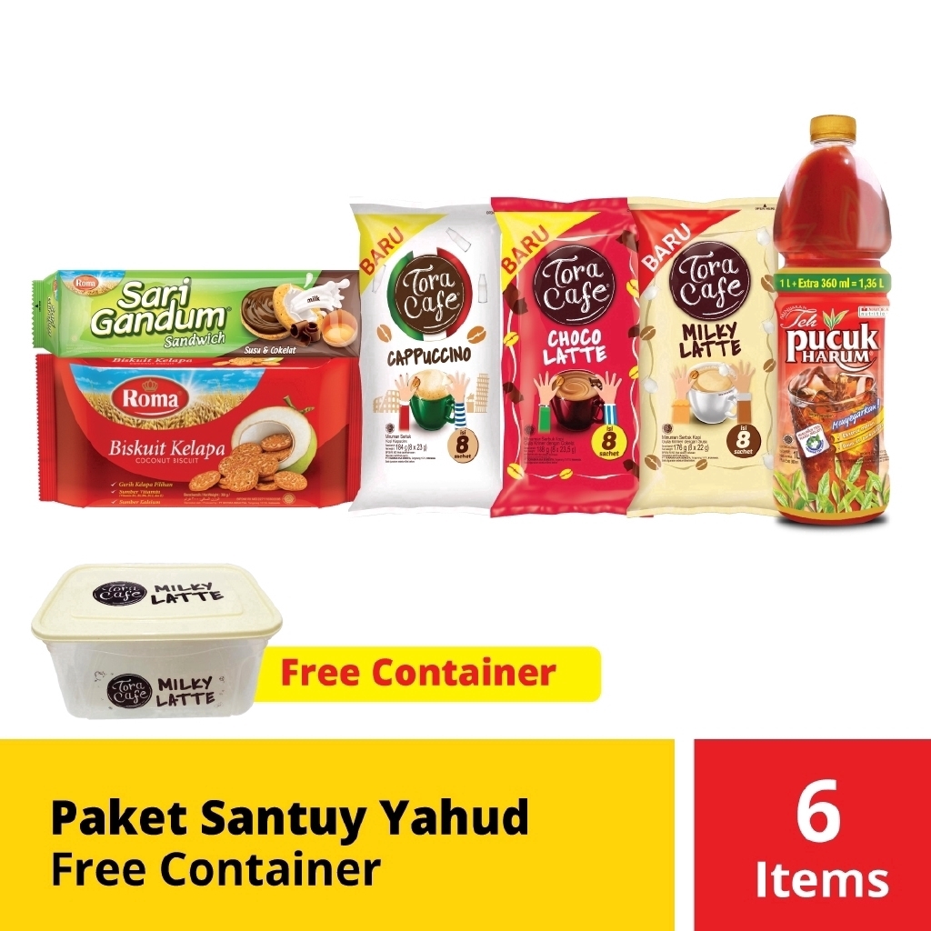 

Paket Santuy Yahud Free Container