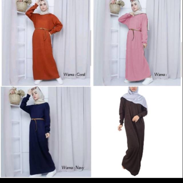 Longdress rajut