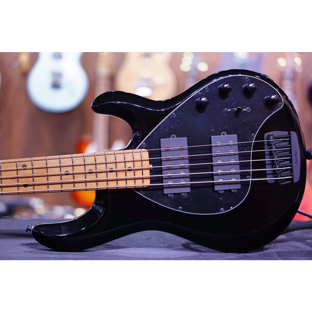 Ernie Ball Music Man StingRay Special 5 HH Bass Guitar - Black