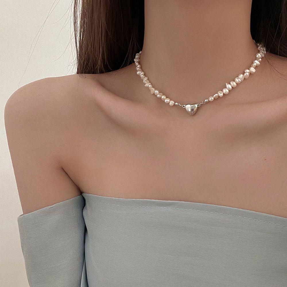 Wonder Kalung Tren Hati Wanita Gadis Perhiasan Korea Choker