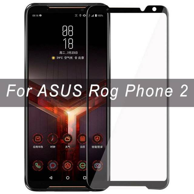 Tempered Glass Asus Rog Phone II / Asus Rog Phone 2 Full Cover