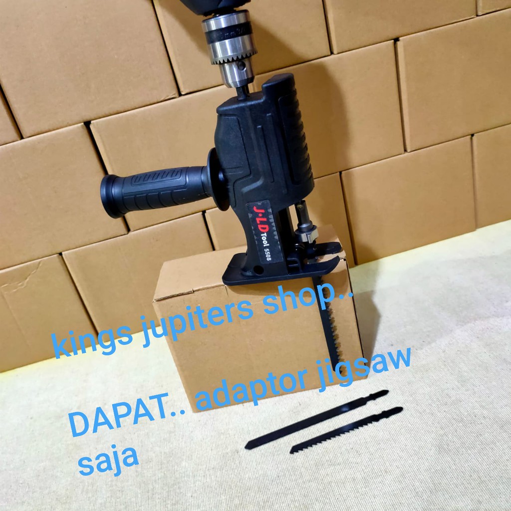 Jual Hj Ed Jadi Jld Adaptor Gergaji Pasng Di Bor Mm Mm Kayu Stand Jigsaw Jig Saw Potong