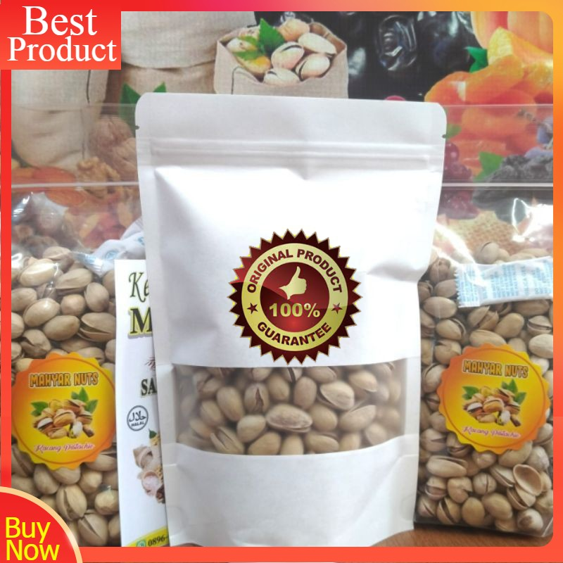 

Pistachio Fustuk Premium - Kacang Rendah Kalori