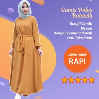 Gamis Polos Kekinian - Doniq DressGamis Custom Syar'i 