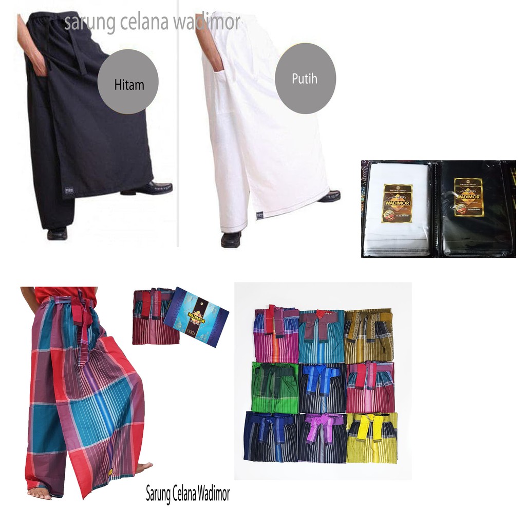 Sarung Celana Tenun Wadimor / Cesar ukuran jumbo