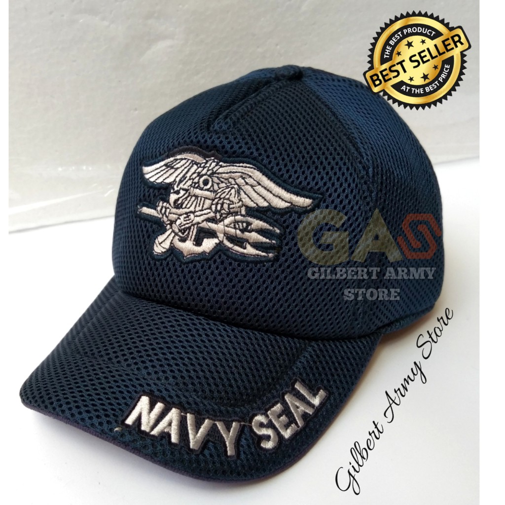 GILBERT ARMY STORE- Topi Navy Seal - Grosir Topi Militer Murah -Topi Army Pria-Topi Army Ori -