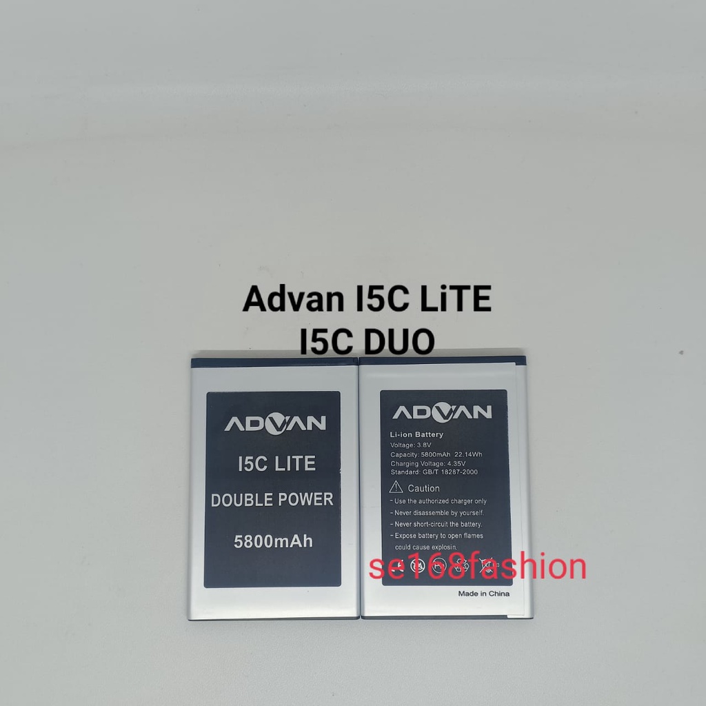 Baterai Advan I5C LITE I5C DUO Batre Batere BAttery