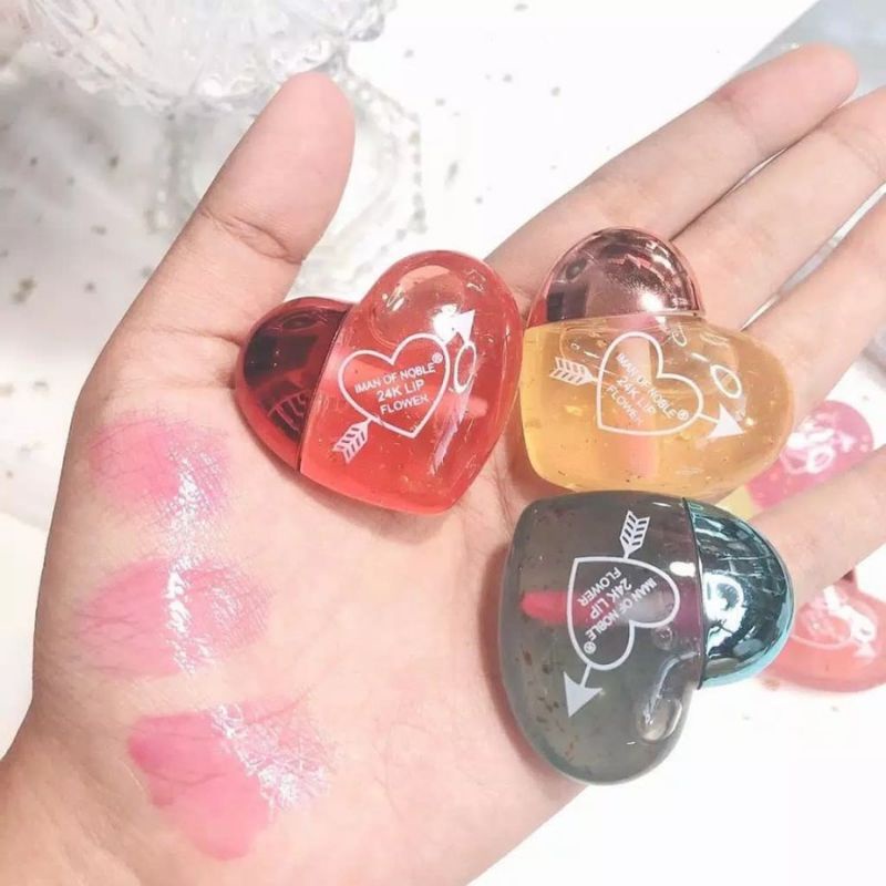 Medan Termurah Lipgloss Love model hati lucu imut