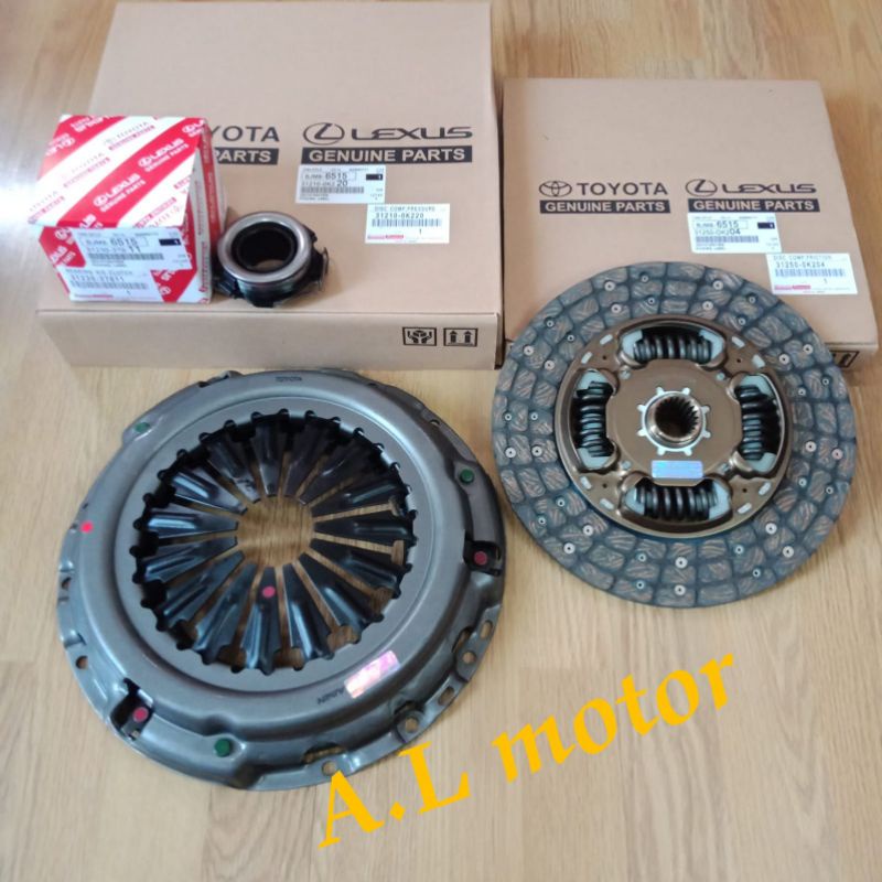 KOPLING SET TOYOTA FORTUNER HILUX 2.5 2500CC ORIGINAL