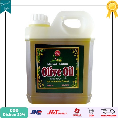 

❤COD❤ minyak zaitun 1liter extra virgin