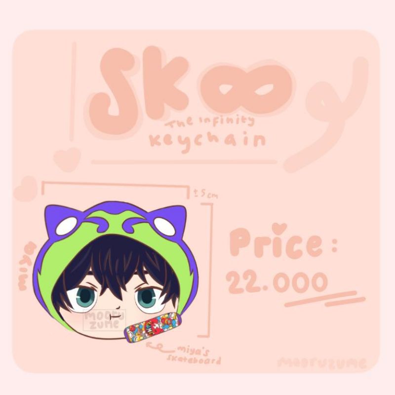 SK8 The Infinity Keychain