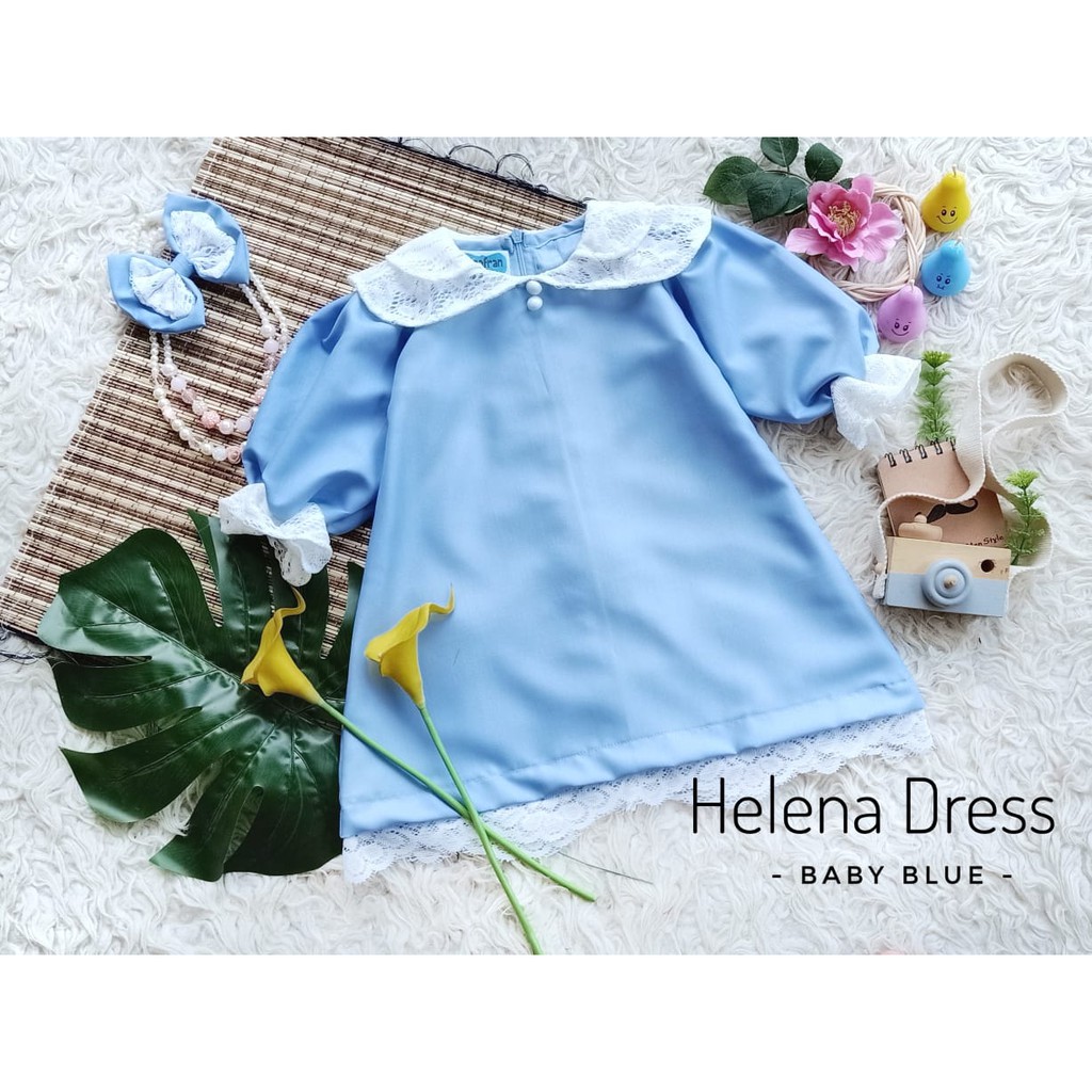 Helena Dress Baby Newborn/Dress Bayi Lucu/Dress Baby PhotoShoot/Baju Bayi Unik