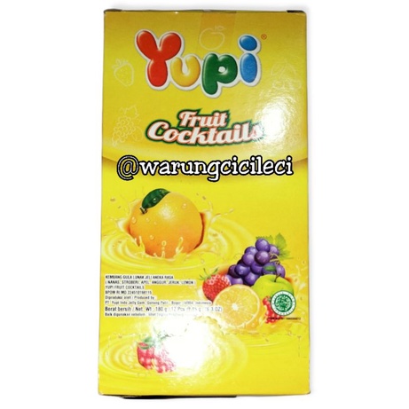 

YUPI FRUIT COCKTAILS 15g x 12 pcs ( 1 BOX )