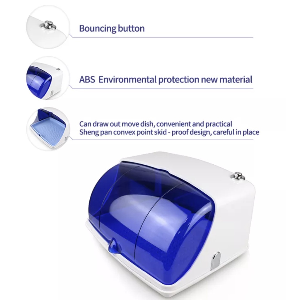 UV STERILIZER BOX - KOTAK ALAT STERIL PERLENGKAPAN NAIL ART