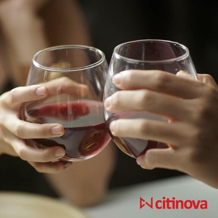 Gelas Tuscany Citinova |  Gelas Estetik Tuscany | Gelas Viral Kaca