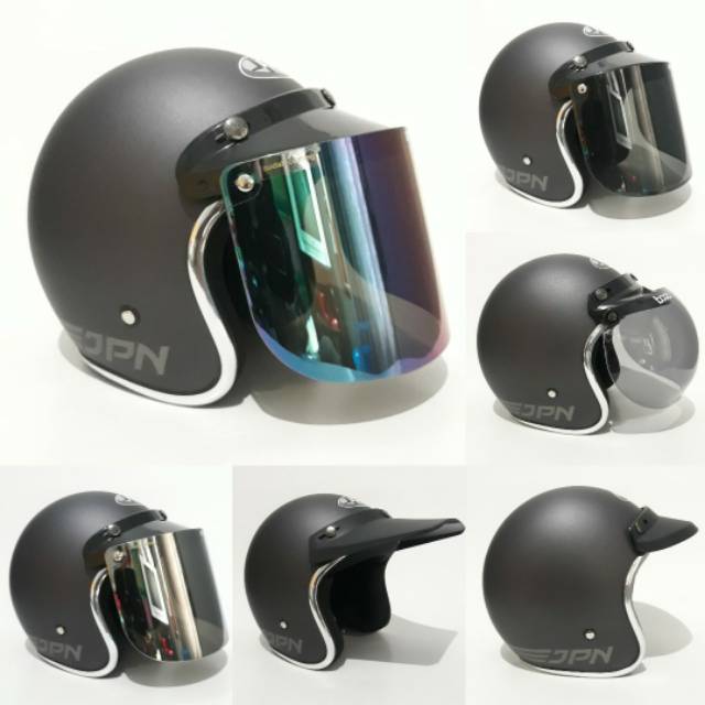 Helm Jpn Arc List Crome Gunmet Dof