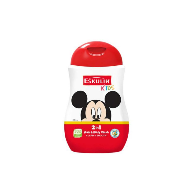 eskulin kids/eskulin sabun/sabun eskulin/eskulin 2in1 hair&body wash/eskulin mickey/eskulin