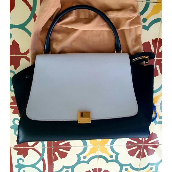 Preloved Celine Trapeze Black & White