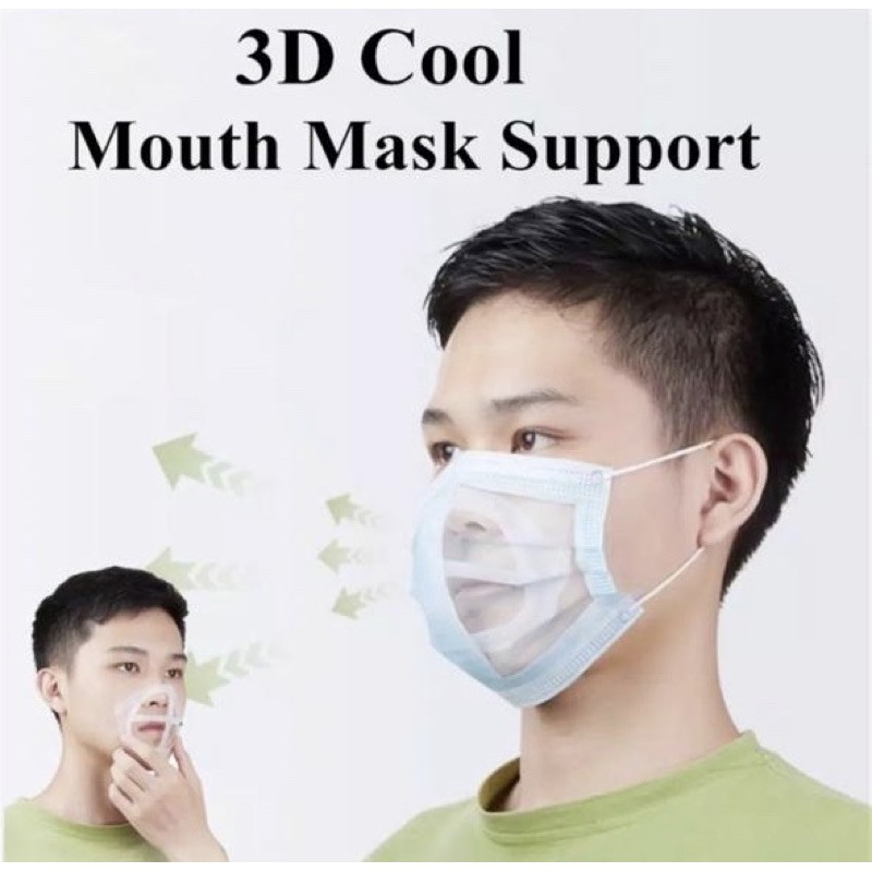 Penyangga MAsker 3D Mask Bracket SIlikon SIrkulasi Udara