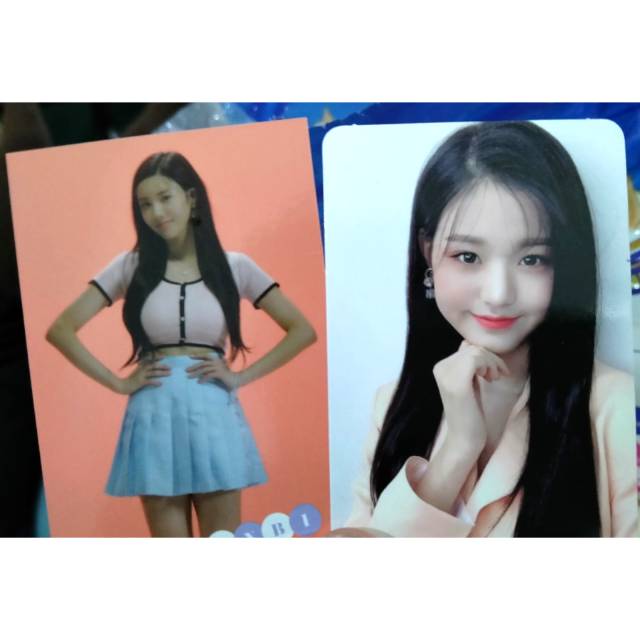 Photocard AR Izone Wonyoung & Eunbi