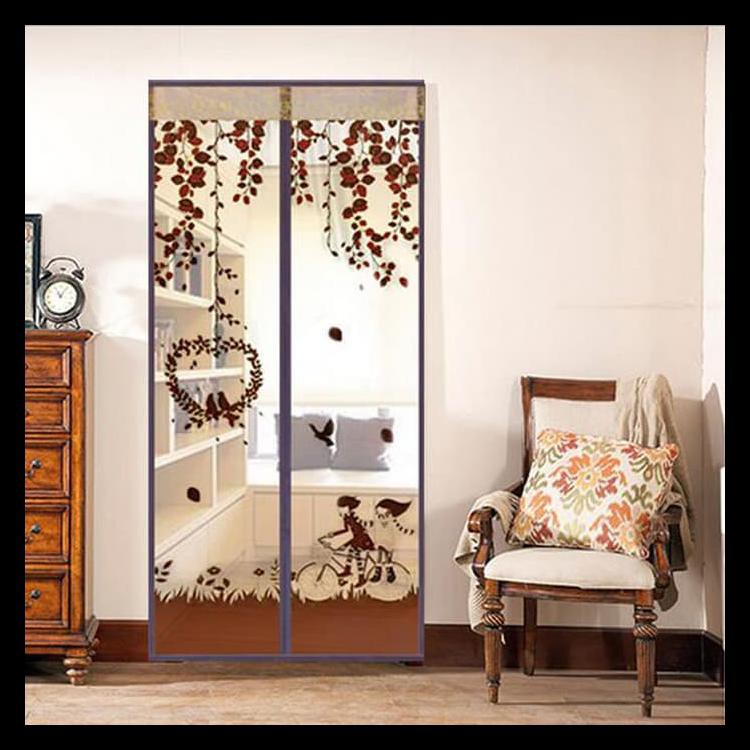 Tirai Magnet Anti Nyamuk Motif Karakter Gorden Kelambu Pintu Jendela Kode 231