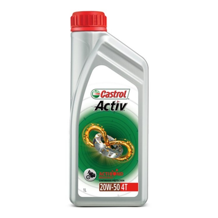 Castrol Activ 4T SAE 20W-50 Oli Pelumas [1 L]