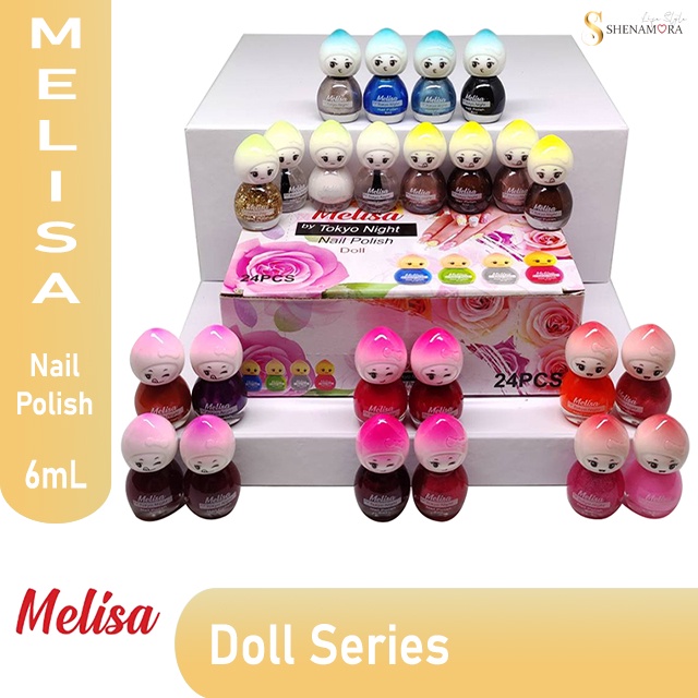 Melisa Kutek / Nail Polish Doll Edition 6 ml (24 Botol)