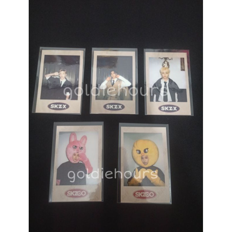 POB STRAY KIDS SKZ-X SKZOO POLAROID/PHOTOCARD FELIX CHANGBIN