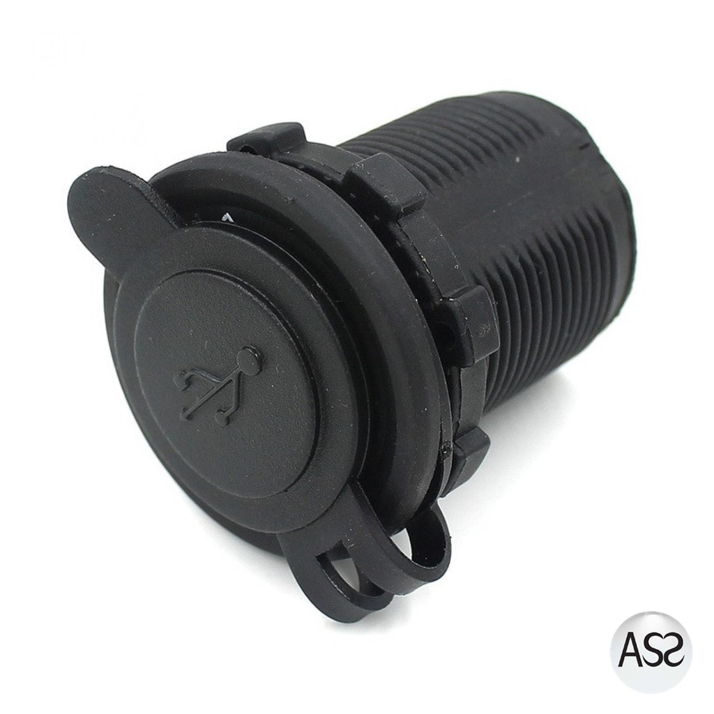 ASS Shop - Motorcycle USB Charger 2 Port - 042557